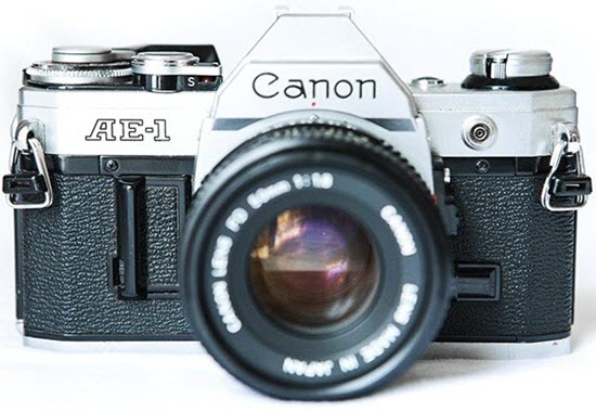 Canon AE-1 35mm Film Camera