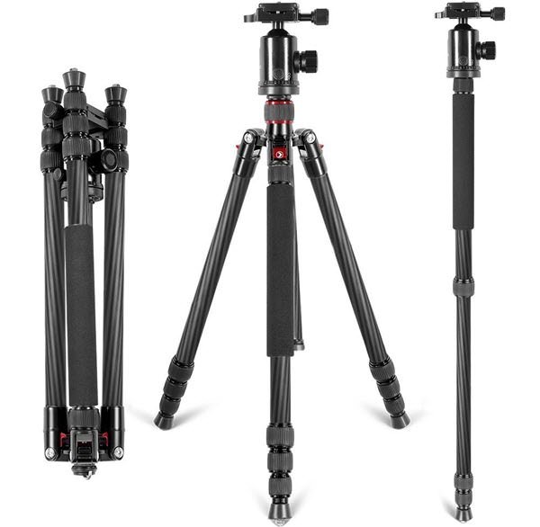 Neewer Carbon Fiber Camera Tripods for DSLR