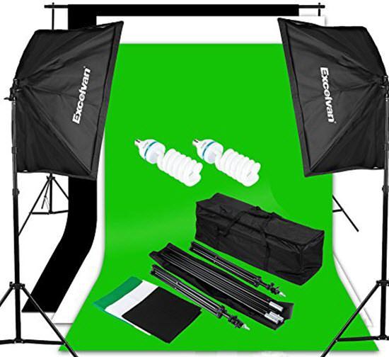 Excelvan Photography Studio Lighting Kit